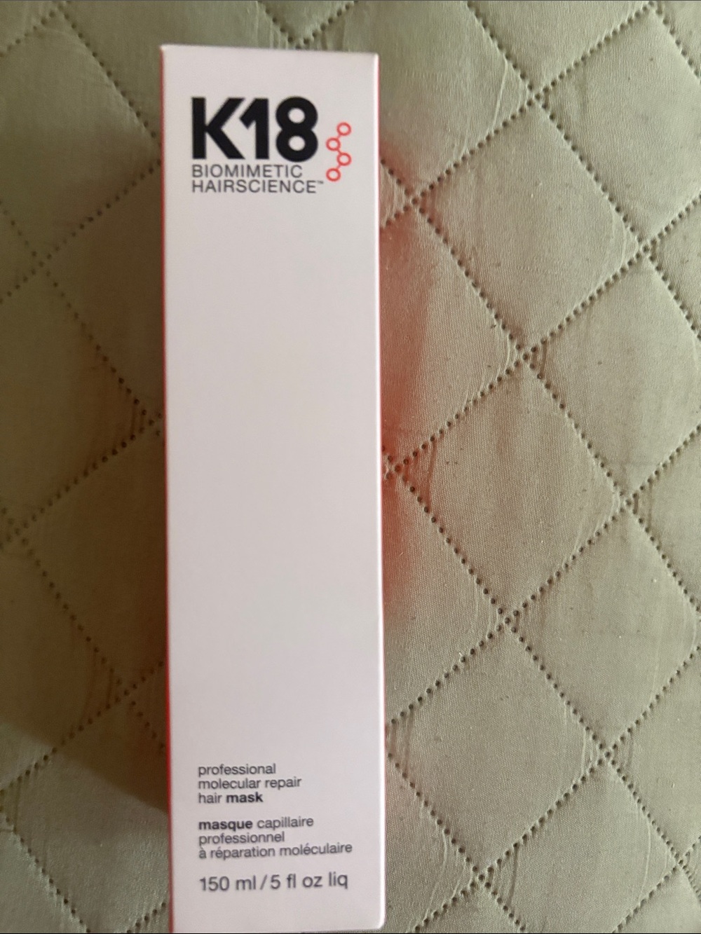K18 Biomimetic Hairscience Professional Repair Hair Mask - White